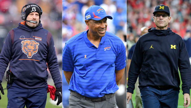 Matt Nagy, Leslie Frazier, Jim Harbaugh